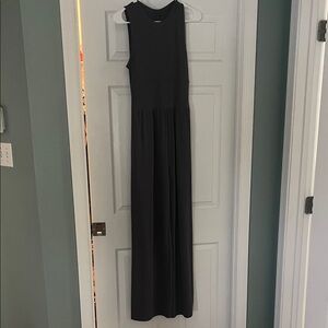 Elegant dark gray Sleeveless jumper